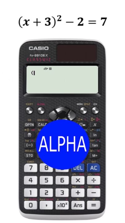 CASIO fx-991DE X Solve Funktion fx-991DE PLUS