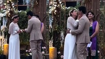 Ira Nupur Christian Wedding FULL VIDEO, Ring Exchange Marriage Vows से लेकर Kiss Viral | Boldsky