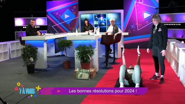 7 à vous vous souhaite une excellente année ! avec les bonnes résolutions sportives de ce début janvier avec, Anaïs Arbite, coach sportive sur notre plateau et la nouvelle édition des Mercis aux Bénévoles on vous en parle avec nos invitées !