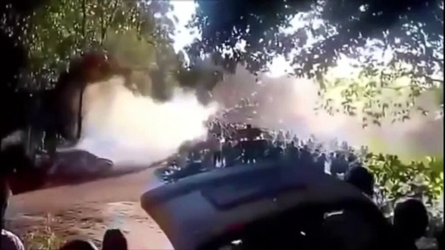 7 Spectators Fatal Crash @ Rally De A Coruña 2015