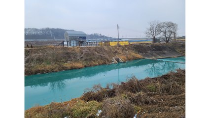 평택 진위천 7.4km 구간에 유해물질 유출...긴급 방제 작업 / YTN
