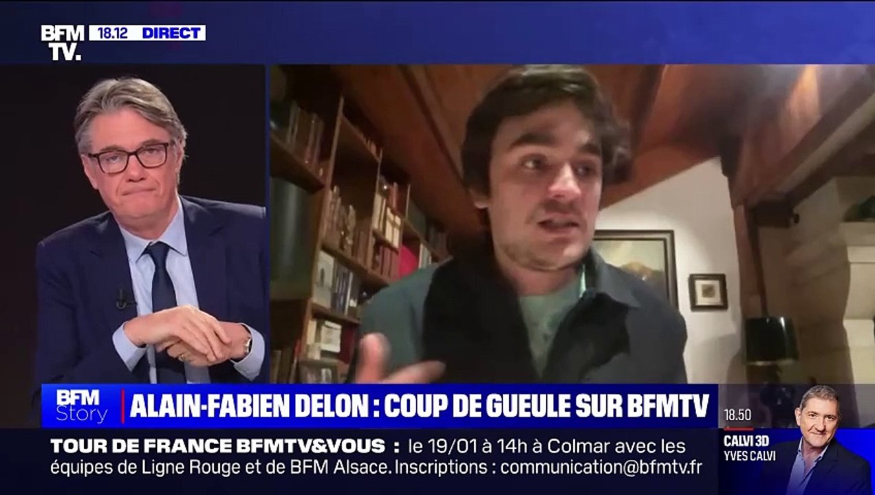 Delon - Le très violent coup de gueule d'Alain-Fabien contre sa soeur Anouchka : "Arrête de nous cassez les couilles ! Il est dans un état lamentable et toi tu t'en vas en Suisse ? Tu détournes les yeux, face à lui !"