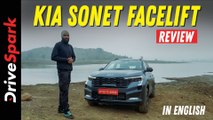 Kia Sonet Facelift | New Features and Driving Impressions | Vedant Jouhari