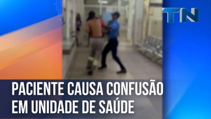 Paciente causa confusão em Unidade de Saúde na Grande Vitória