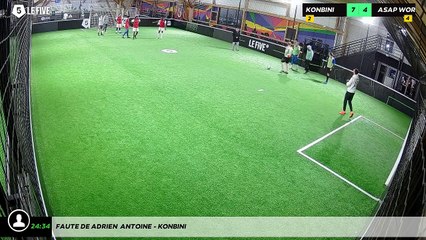 Faute de Adrien  Antoine - KONBINI
