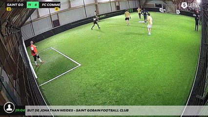 But de Jonathan WEIDES - Saint Gobain Football Club