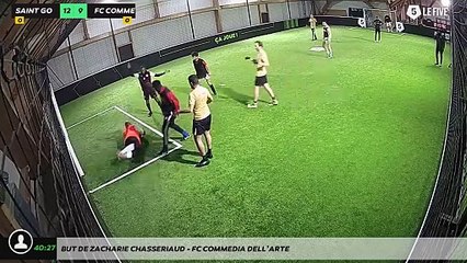 But de Zacharie chasseriaud - Fc commedia dell’arte