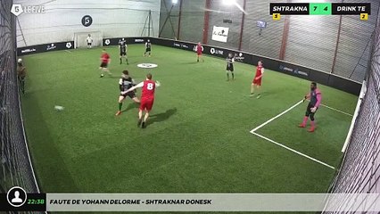 Faute de Yohann DELORME - SHTRAKNAR DONESK