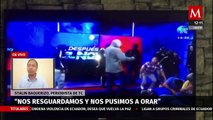 Periodista de TC narra ataque a canal de TV en Ecuador: 