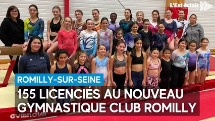155 licenciés au nouveau Gymnastique club Romilly