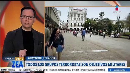 Las fuerzas armadas defenderán Ecuador: Almirante Jaime Vela