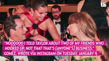 Selena Gomez Reacts To Golden Globes 2024 Drama