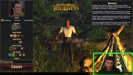Treacherous Journeys: Indie MMORPG with ARPG Gameplay!