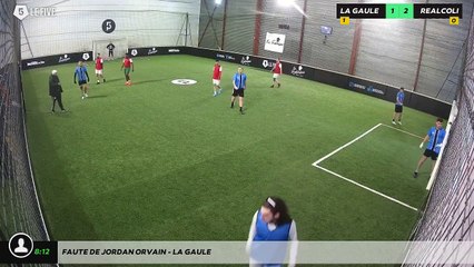 Faute de Jordan ORVAIN - LA GAULE