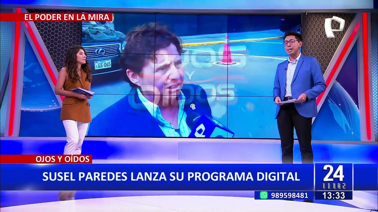 "Susel Rinde": Congresista Susel Paredes lanza su programa digital