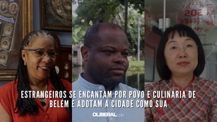 Estrangeiros se encantam por povo e culinária de Belém e adotam a cidade como sua