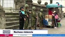 López Obrador reprueba los hechos violentos en Ecuador