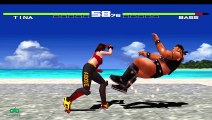 DEAD OR ALIVE 1 PS1 TINA GAMEPLAY 4K 60 FPS