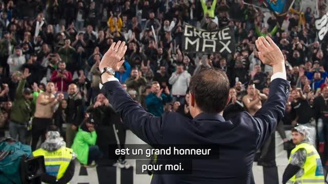 Juventus - 400 matches pour Allegri : Un honneur et une fierté