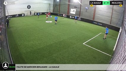 Faute de MERCIER BENJAMIN - LA GAULE