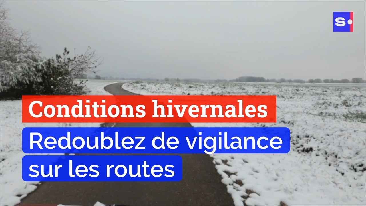 Conditions hivernales: redoublez de vigilance sur les routes