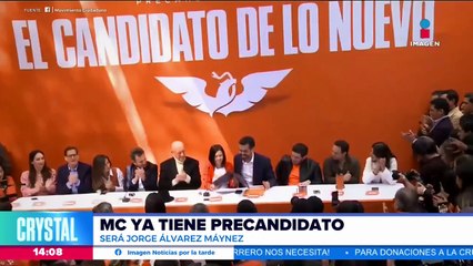 Jorge Álvarez Máynez será el candidato presidencial de MC