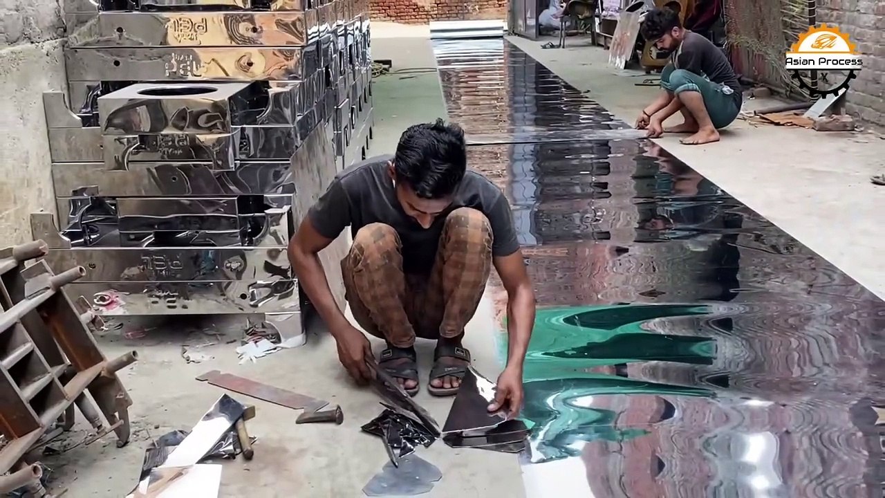 Amazing Process Of Making Gas Stove With Stainless steel - How to Make Gas Stove