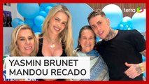 MC Daniel publica vídeo deixado por Yasmin Brunet antes do BBB24: 'Contando com você'