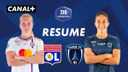 Résumé du match Lyon vs Paris FC en D1 Arkema 2023-24 (J12) ⚽️