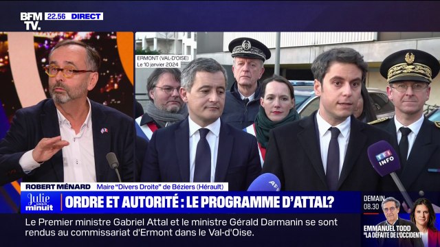 Pour Robert Ménard (maire divers droite de Béziers), Gabriel Attal a fait à l'Éducation nationale une politique que la droite rêvait