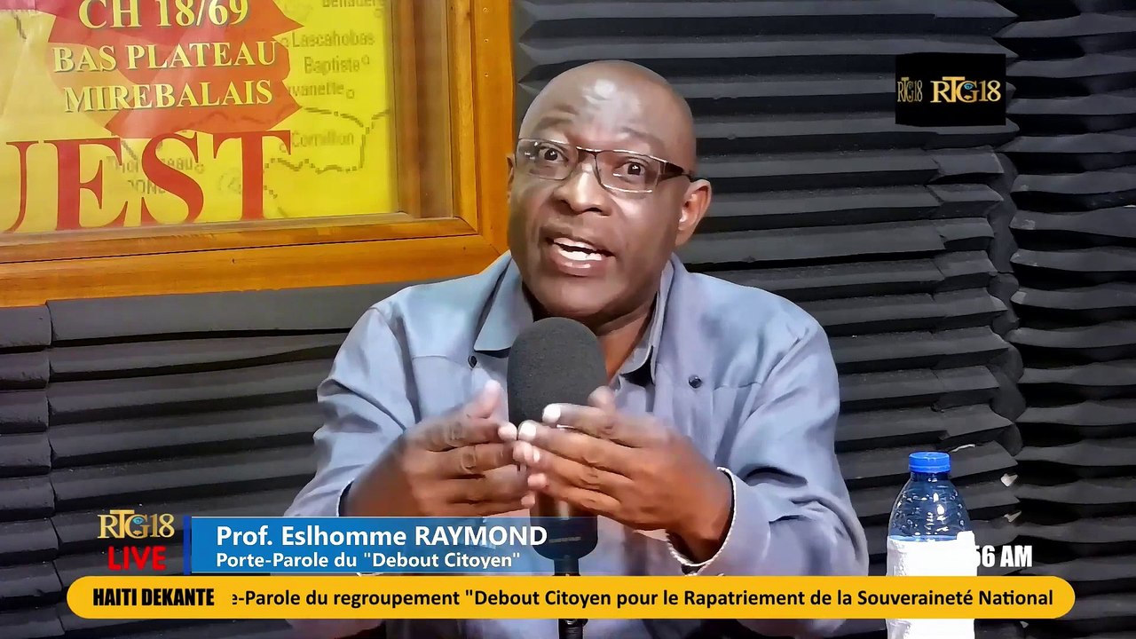 Eslhomme Raymond di nou dwe òganize nou ak anpil entèlijans pou retire peyi a nan enpas difisil sa.