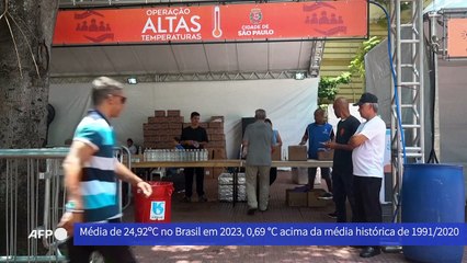 2023 foi o ano mais quente da série histórica do Brasil