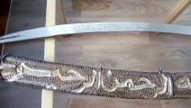 Rare Old Antique Arabic Sword Of Zulifqar (Side 1 Link to more details in the description )