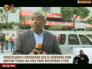 Caracas | Ciudadanos rechazan la apropiación arbitraria de la empresa CITGO por parte de EE UU