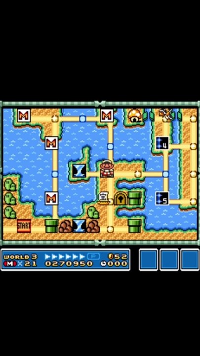 Super Mario Bros 3 Mundo 3 Fortaleza all Stars snes nintendo