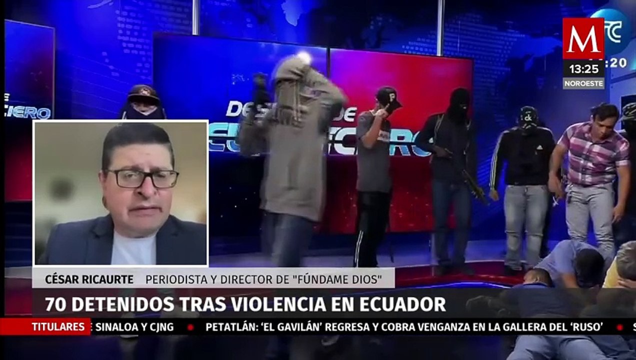 "TC Televisión sigue fuera del aire": César Ricaurte