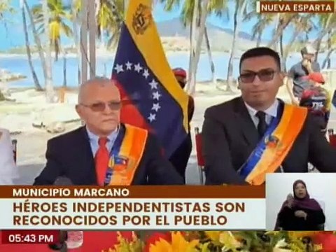 Neoespartanos realizan homenaje a los héroes independentistas del país