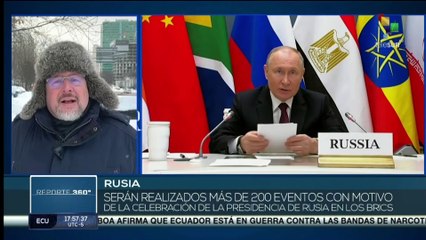 Rusia: Se llevarán a cabo alrededor de 200 eventos para celebrar presidencia del país en los BRICS
