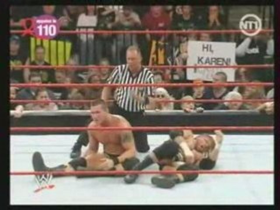 Catch triple h vs randy orton