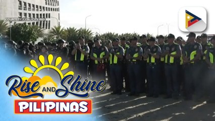 PNP-Cebu, nagsagawa ng send-off ceremony para sa mga magbabantay sa seguridad ng kapistahan ng Sinulog