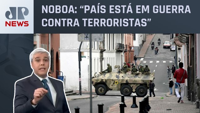 Crise no Equador está ligada ao narcotráfico; Marcelo Favalli analisa