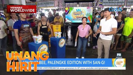 UH Quiz Bee, palengke edition with San G | Unang Hirit