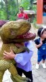 Jari si bocil digigit bayi dinosaurus #bocill #dinosaurus #gigit #babydinosaur #drama #funny #viral