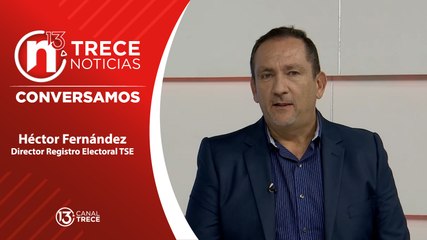 Conversamos con Héctor Fernández, director Registro Electoral del TSE.