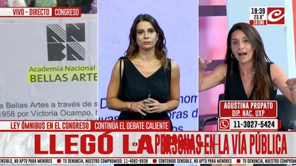 Agustina Propatto: "El plan de Milei se va a llevar puesto a los 70% de los argentinos"