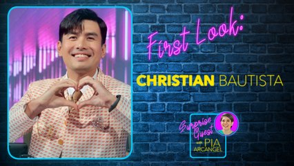 Video herunterladen: First Look - Christian Bautista | Surprise Guest with Pia Arcangel