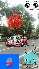 truk JNE jadi bis ungu