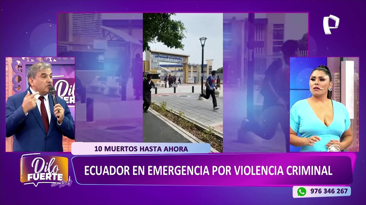 Ex ministro Cluber Aliaga sobre tráfico de armas: "Es el negocio ilícito tan fuerte como el narcotráfico"