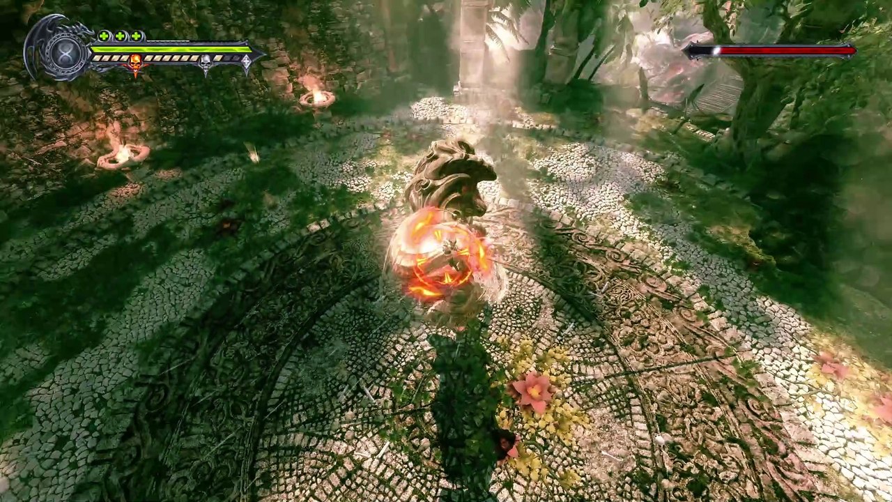 BLADES OF TIME - Gateguard Boss Fight (Stage 1)