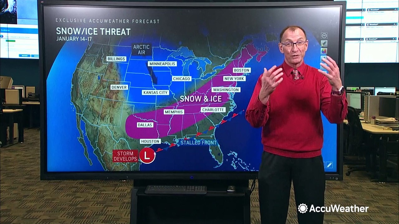 Storm train keeps rolling into mid-January